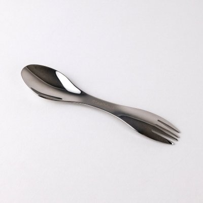 Spork - ske og gaffel i rustfrit st�l
