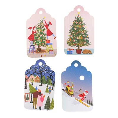 Geschenkanh�nger mit Weihnachtsmotiven #2