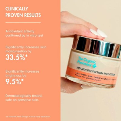 Ansigtscreme med fugt & gl�d - Vitamin Protection Face Cream