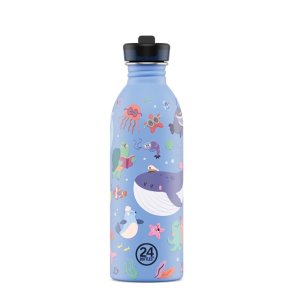 B�rnedrikkedunk med suger�r - 500 ml - Ocean Friends