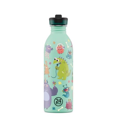 B�rnedrikkedunk med suger�r - 500 ml - Spooky Friends