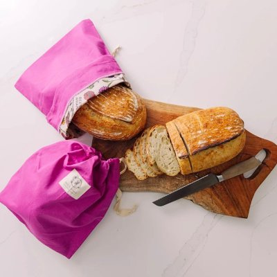 Bee's Wrap wiederverwendbar Bienenwachs Brotbeutel - Meadow