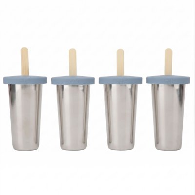 Eisformen aus Edelstahl - 4er-Pack - Ocean