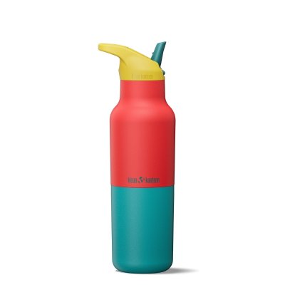 Insulated stainless steel water bottle - Cayenne Kaleidoscope