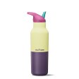 Termo drikkedunk med sportsl�g - Wax Yellow Kaleidoscope
