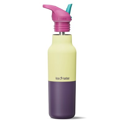 Termo drikkedunk med sportsl�g - Wax Yellow Kaleidoscope