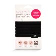Plastikfreie Haargummis - Flach - Black