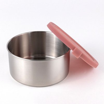 St�lbokse til snacks og opbevaring, large - 2 stk - Rose