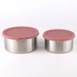 St�lbokse til snacks og opbevaring, large - 2 stk - Rose