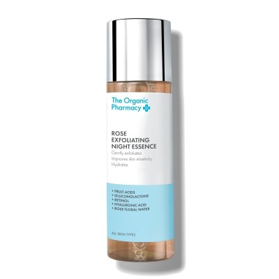 Rose exfoliating night essence with retinol - 150 ml