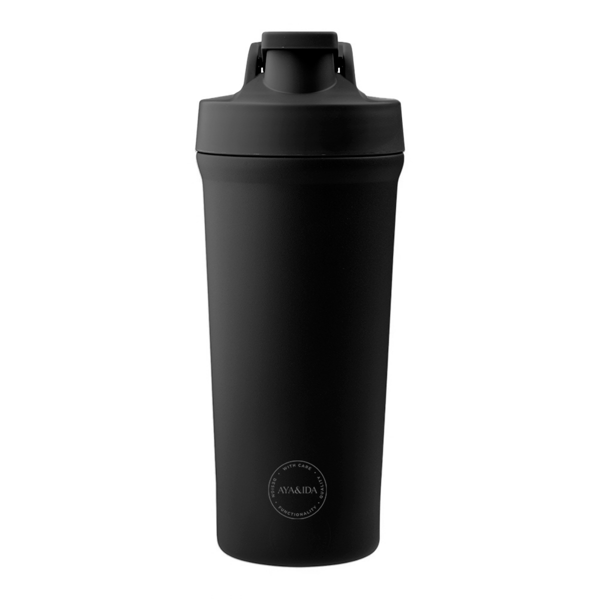 AYA&IDA - Shaker Bottle i rustfrit stål - 750 ml - Matte Black