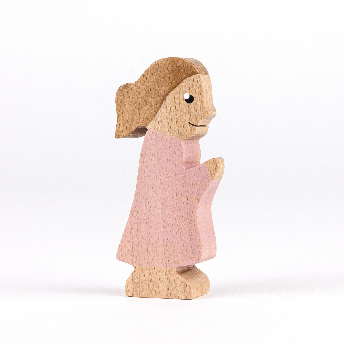 Wood & Care - Pige - Træfigur i bøgetræ