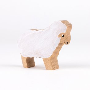 Schaf - Holzfigur aus Buchenholz