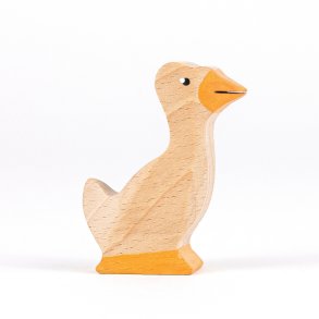 Gans - Holzfigur aus Buchenholz