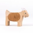 Ziege - Holzfigur aus Buchenholz