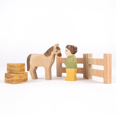 Pferd - Holzfigur aus Buchenholz