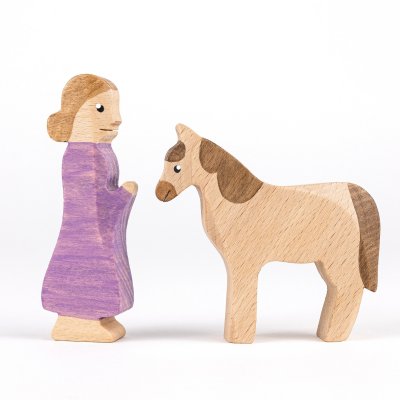 Pferd - Holzfigur aus Buchenholz