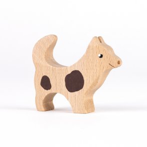 Hund - Holzfigur aus Buchenholz