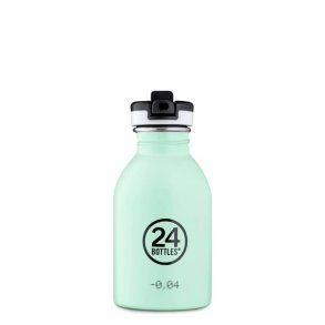 24Bottles Trinkflasche aus Edelstahl - 250 ml - Aqua Green