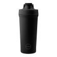 Proteinshaker aus Edelstahl - 750 ml - Matte Black