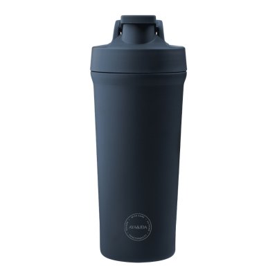 Proteinshaker aus Edelstahl - 750 ml - Navy Blue