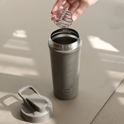Proteinshaker aus Edelstahl - 750 ml - Driftwood