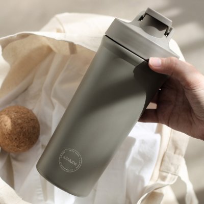 Proteinshaker aus Edelstahl - 750 ml - Driftwood