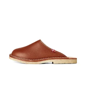 Duckfeet Klitm�ller Hausschuhe - Leder-Clogs mit Wollfutter - Nut
