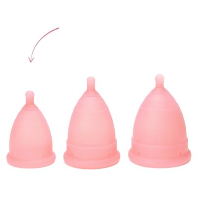 Menstruationstasse Mini - MonthlyCup - 15 ml - Pink