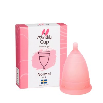 Menstruationstasse Normal - MonthlyCup - 22 ml - Pink