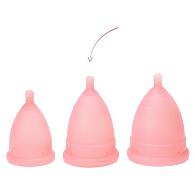 Menstruationstasse Normal - MonthlyCup - 22 ml - Pink