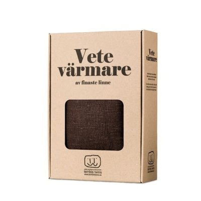 Linen wheat bag - microwave heat pack - Brown