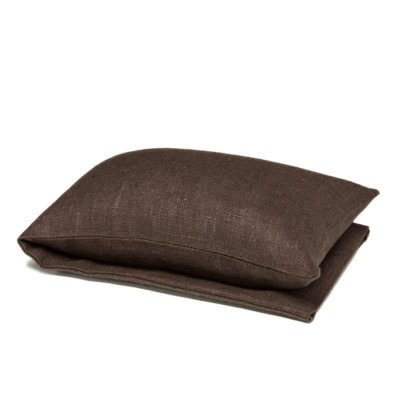 Linen wheat bag - microwave heat pack - Brown
