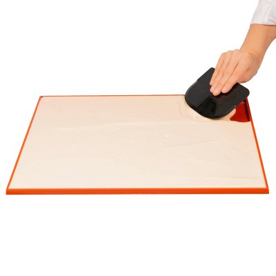 Backmatte aus Silikon mit Rand - 27x37 cm
