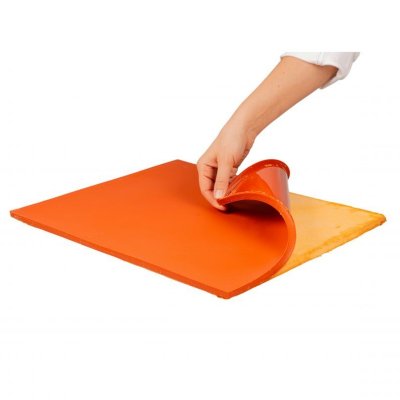 Backmatte aus Silikon mit Rand - 27x37 cm