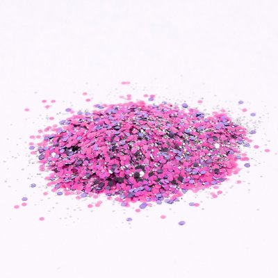 Bionedbrydeligt glimmer - Pink Kiss - 10 gram