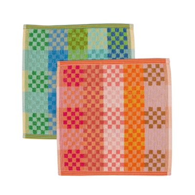 Waschlappen-Set #134 - Checkered Check - 2 Stk