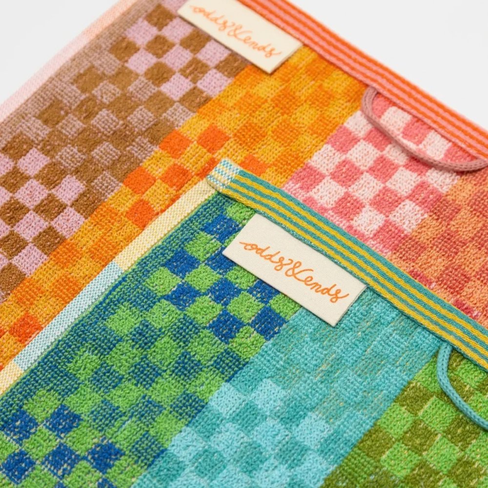 Waschlappen-Set #134 - Checkered Check - 2 Stk