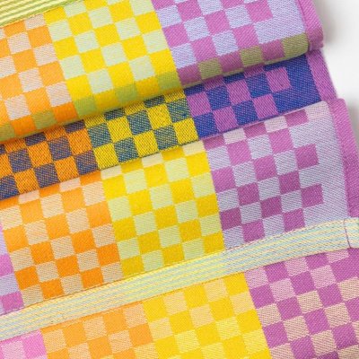 Geschirrtuch #136B - Checkered Check