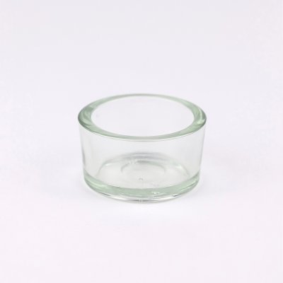 Teelichtglas - wiederverwendbar