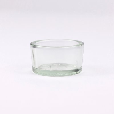 Teelichtglas - wiederverwendbar