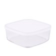 Glasbeh�lter mit Deckel - 19x19 cm - Frost-Deckel