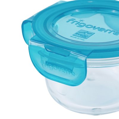 Glasbeholdere til babymad - 3 x 185 ml - Bl�