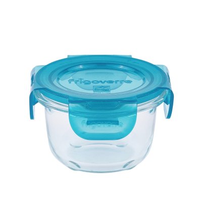 Glasbeholdere til babymad - 3 x 185 ml - Bl�