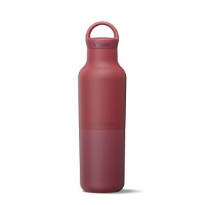 Thermosflasche mit Schraubdeckel - 592 ml - Garnet