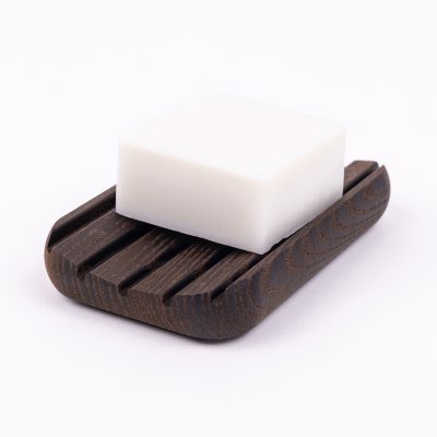 Seifenschale aus Thermoholz