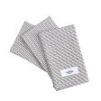 Kleine Sp�lt�cher aus Bio-Baumwolle - 3 St�ck - Morning Grey