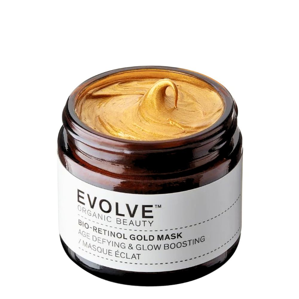 Evolve Organic Beauty - Bio-Retinol maske til moden hud - Guldmaske - Retinol Gold Mask 30 ml