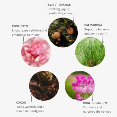Aromaterapi roller til ro & afslapning med rose - Wild Divine