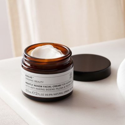 Bio-Retinol Nachtcreme gegen Falten - Nightly Renew Facial Cream